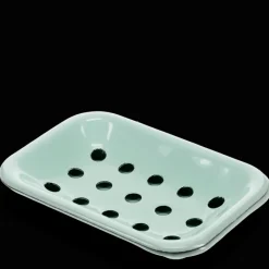 Rex London Two-part enamel soap dish - Green Sale