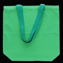 Rex London Two-tone cotton tote bag - Green Hot