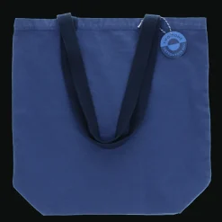 Rex London Two-tone cotton tote bag - Indigo blue New
