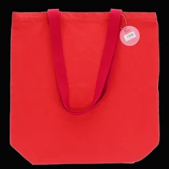 Rex London Two-tone cotton tote bag - Red Best