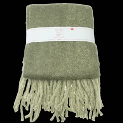 Rex London Ultra soft woven blanket (127 x 152cm) - Dark green Outlet