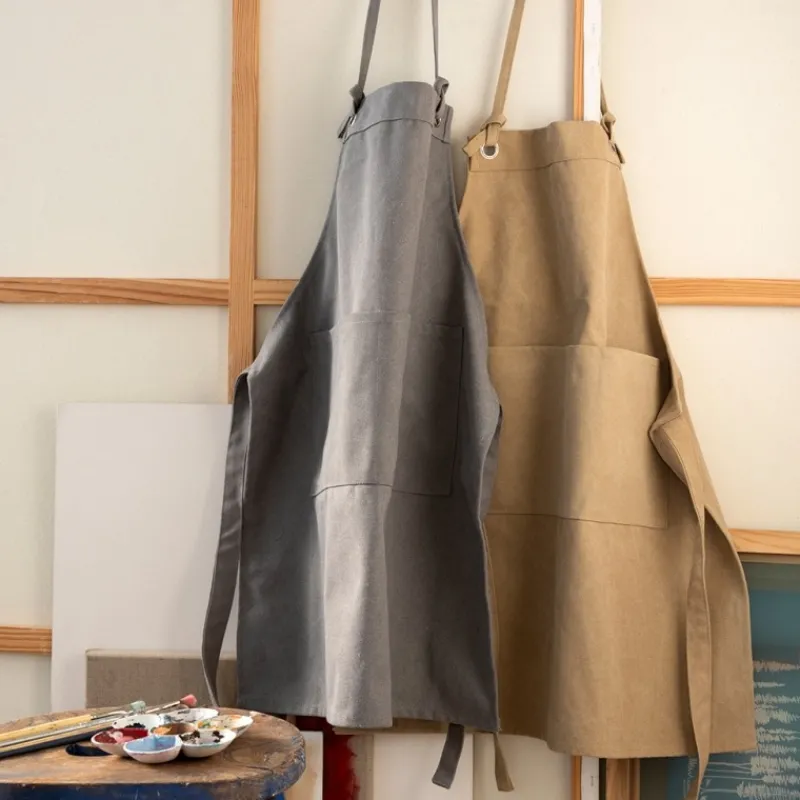 Rex London Utility apron - Dark grey New