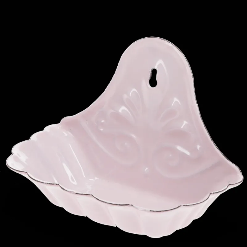 Rex London Wall-mounted enamel soap dish - Pink Online