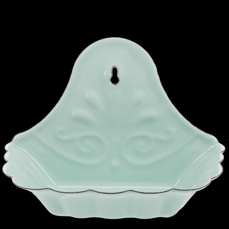 Rex London Wall-mounted enamel soap dish - Green Discount