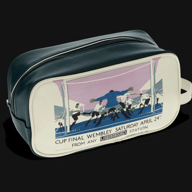 Rex London Wash bag - TfL Vintage Poster "Cup Final" Sale