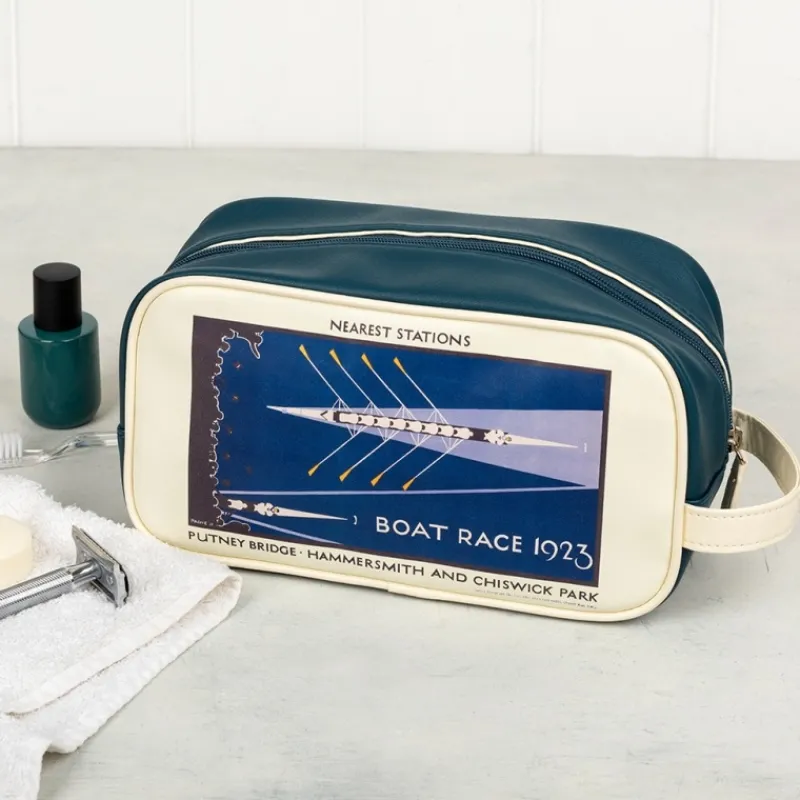 Rex London Wash bag - TfL Vintage Poster "Boat Race" New