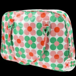 Rex London Weekend bag - Pink and green Daisy Clearance