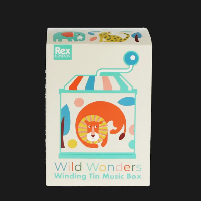 Rex London Winding tin music box - Wild Wonders Fashion