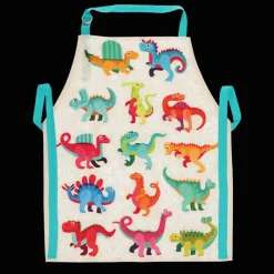 Rex London Wipeable cotton children's apron - Baby Dinos Outlet