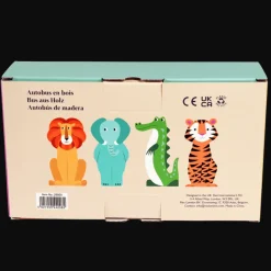 Rex London Wooden bus toy - Colourful Creatures Fashion