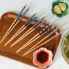 Rex London Wooden chopsticks (pack of 5 pairs) - Wagara patterns New