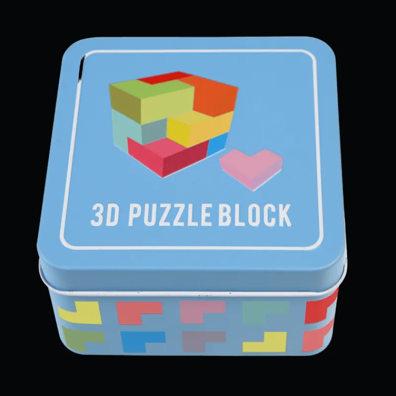 Rex London Wooden 3D puzzle in a tin Clearance