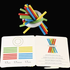 Rex London Wooden pick up sticks in a tin Clearance