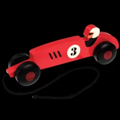 Rex London Wooden pull toy - Vintage Racer Fashion