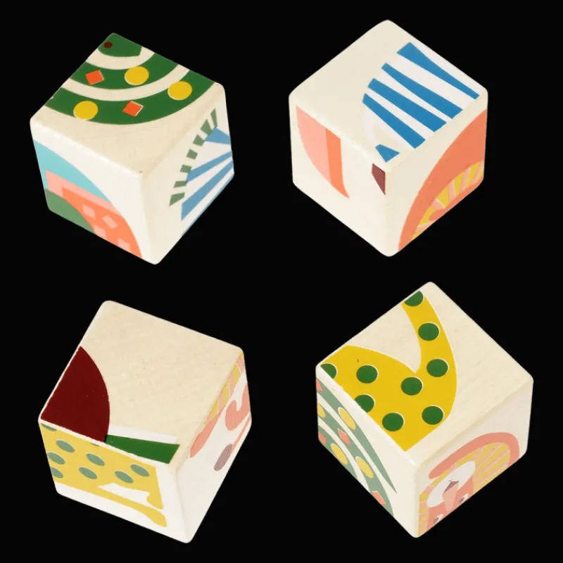 Rex London Wooden puzzle cubes - Wild Wonders Online
