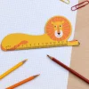 Rex London Wooden ruler - Lion Online