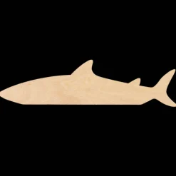 Rex London Wooden ruler - Shark Hot