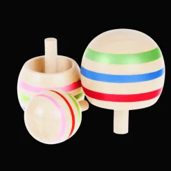 Rex London Wooden spinning tops (set of 3) Outlet