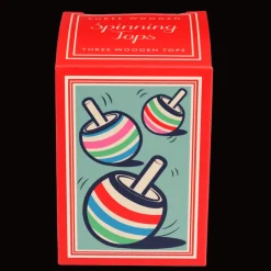 Rex London Wooden spinning tops (set of 3) Outlet