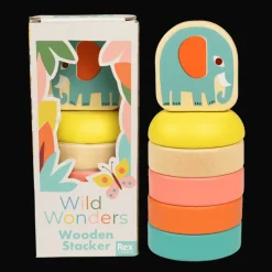 Rex London Wooden stacker - Wild Wonders Online
