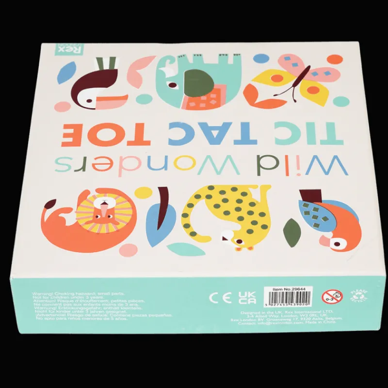 Rex London Wooden tic-tac-toe - Wild Wonders Online