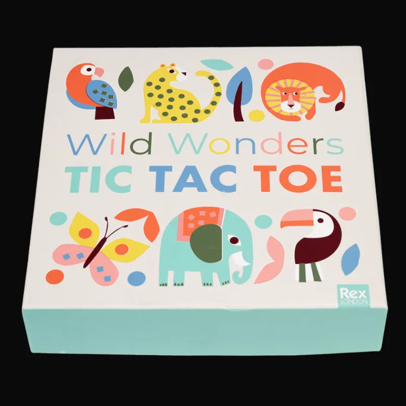 Rex London Wooden tic-tac-toe - Wild Wonders Online