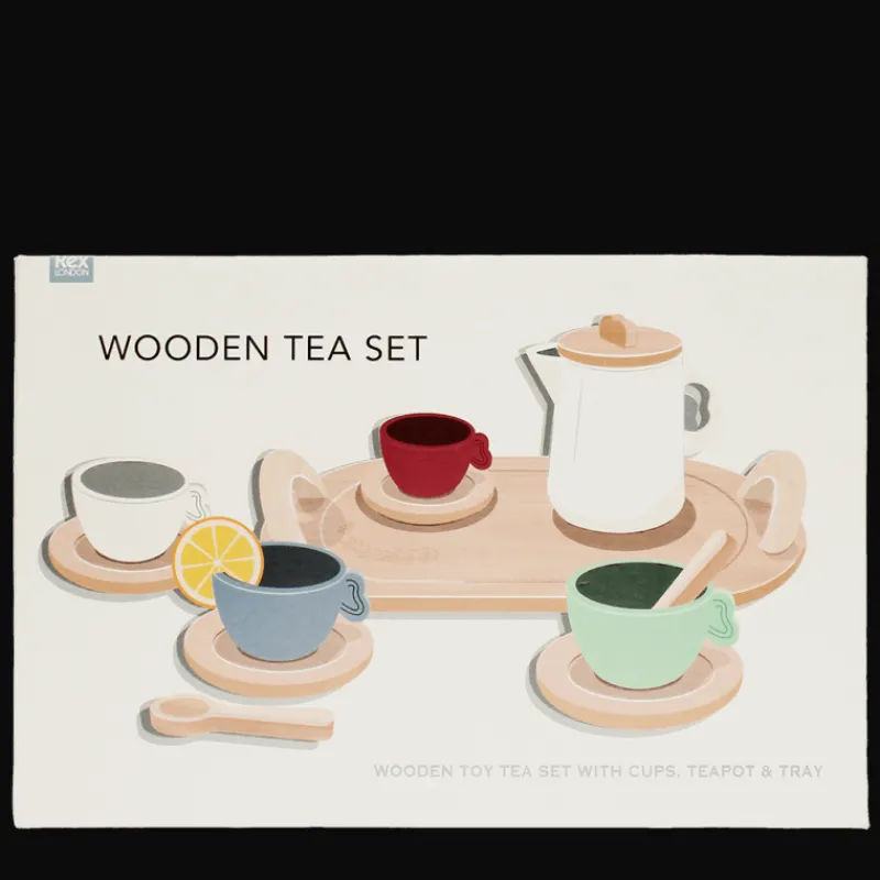 Rex London Wooden toy tea playset Sale