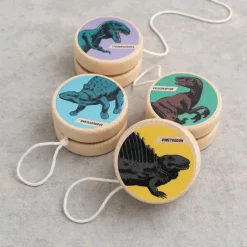 Rex London Wooden yoyo - Prehistoric Land dinosaur (assorted - SINGLE) Sale