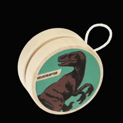 Rex London Wooden yoyo - Prehistoric Land dinosaur (assorted - SINGLE) Sale