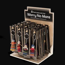 Rex London Worry doll with keyring - Assorted (SINGLE) Hot