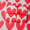Rex London Wrapping paper (5 sheets) - Hearts Fashion