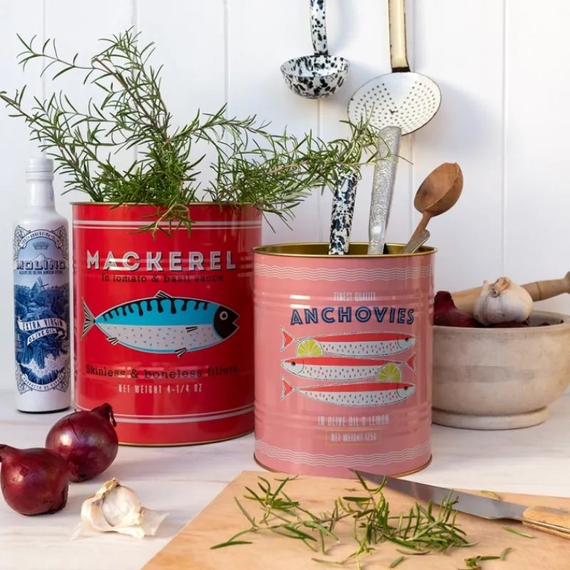 Rex London XL storage tins (set of 2) - Fish Clearance