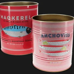Rex London XL storage tins (set of 2) - Fish Clearance
